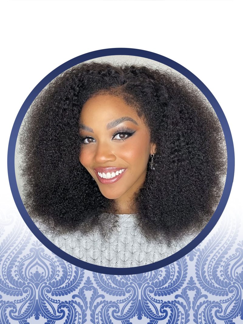 Kinky Curl Full Lace Frontal  Wig