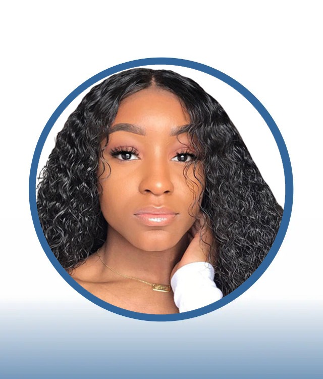Deep Wave Middle Part Wig