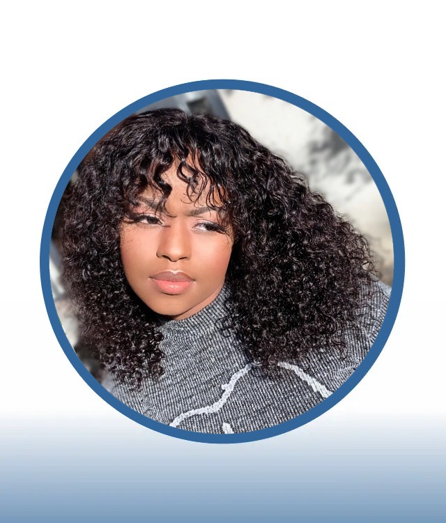 Italian Curl Fringe Wig