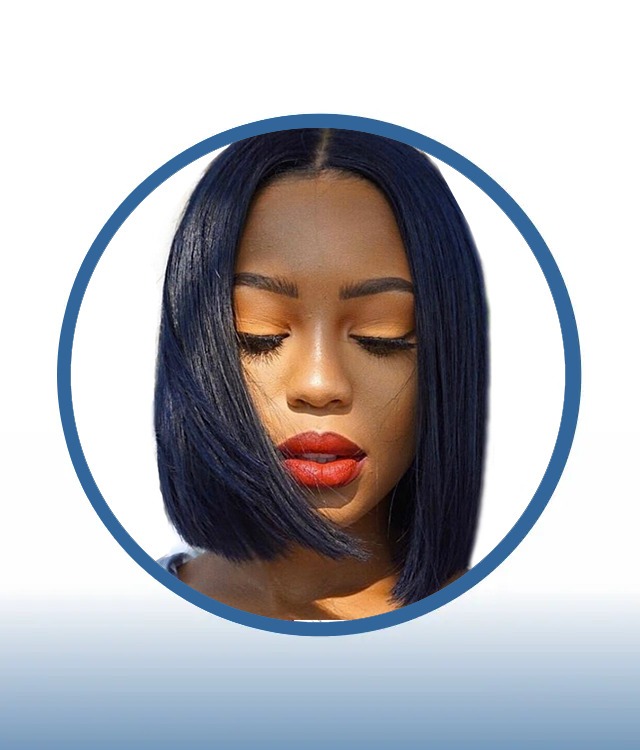 Kim K Bob Wig