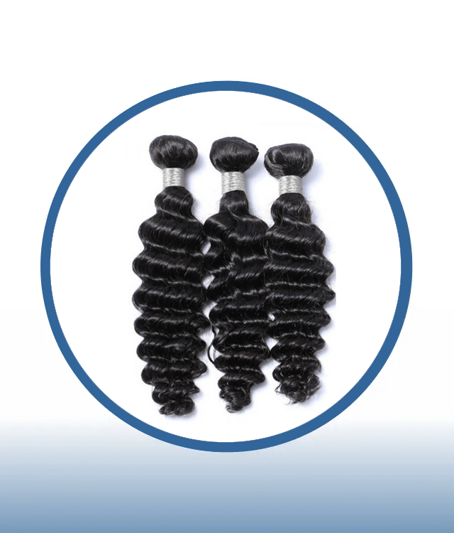 Deep Wave 3 Bundles + 3 Part Closure