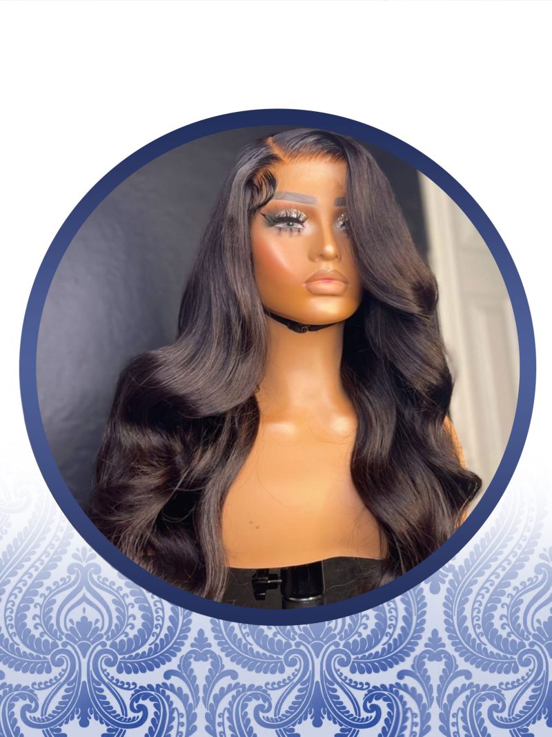 26" Custom Lace Frontal Bodywave Ready To Go Wig