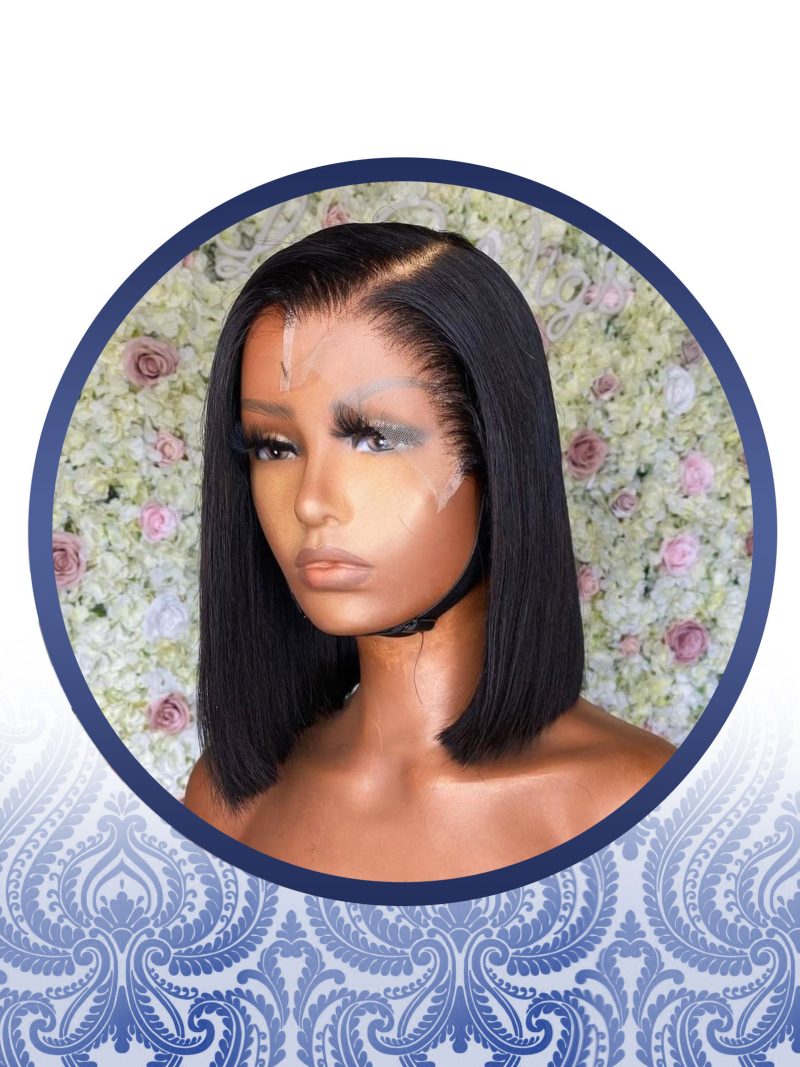 12" Peruvian 4x4 Side Part  Wig