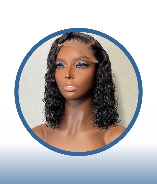 12" Deepwave Malaysian Side Part Wig