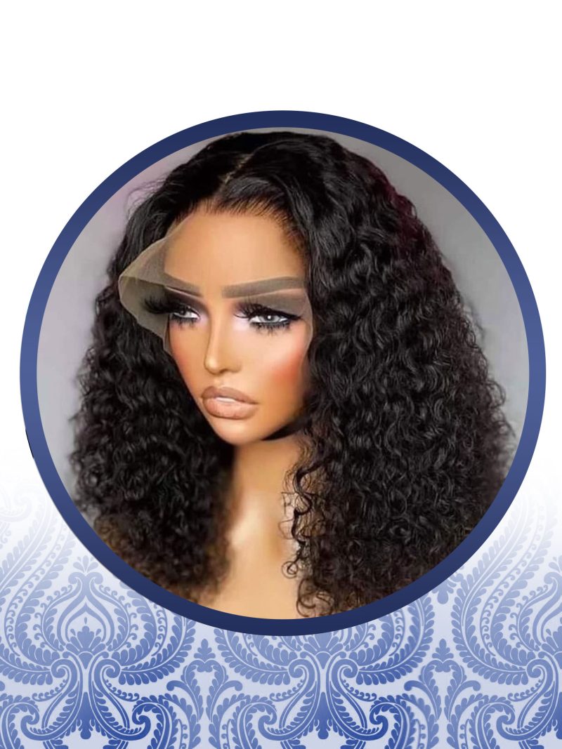 16" Waterwave Lace Frontal Wig
