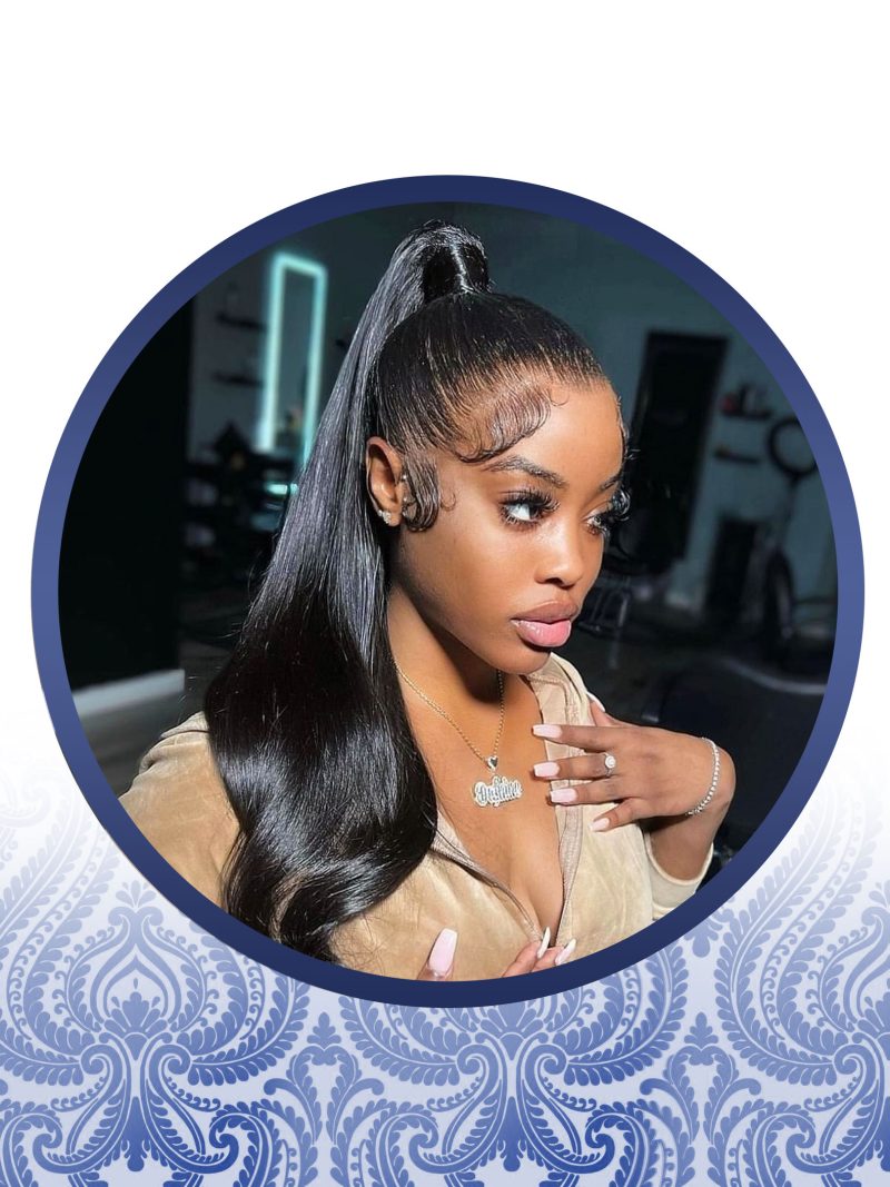 24" Straight Ponytail