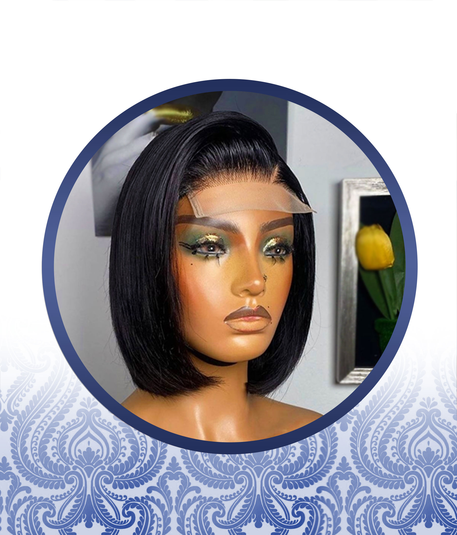 10" 4x4 Side Open Glueless Bob