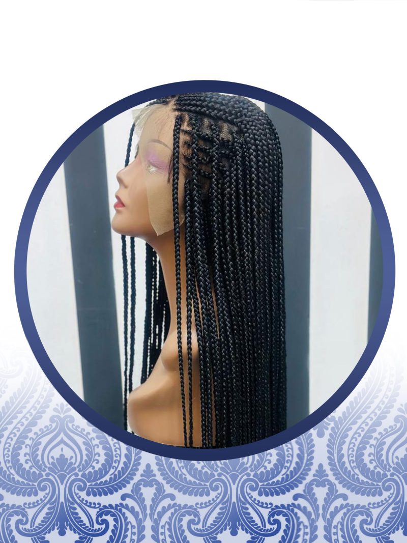 Full Frontal Tribal Braided Wig