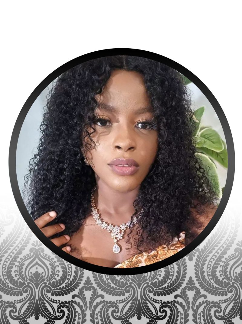 Human HairBlend Jerry Curl 4x4 Wigs