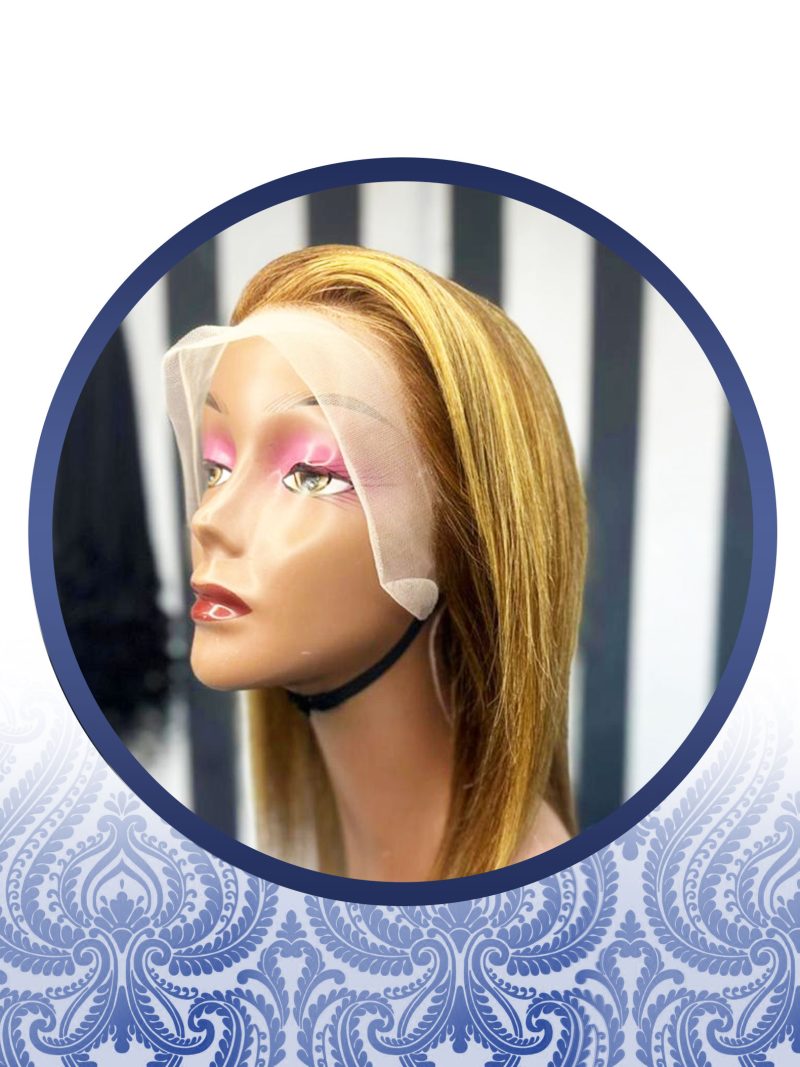 12inch Highlighted Lace Frontal Wig