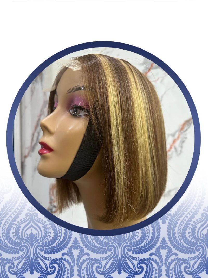 10 inch 4x4 Highlighted Straight Bob